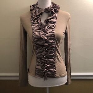 Ruffles blouse {good quality}